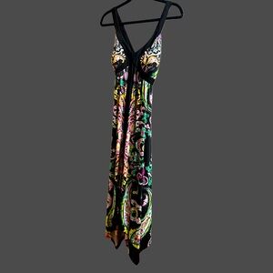 INC International Concepts Women's Embellished Maxi Dress Size M Paisley NWT